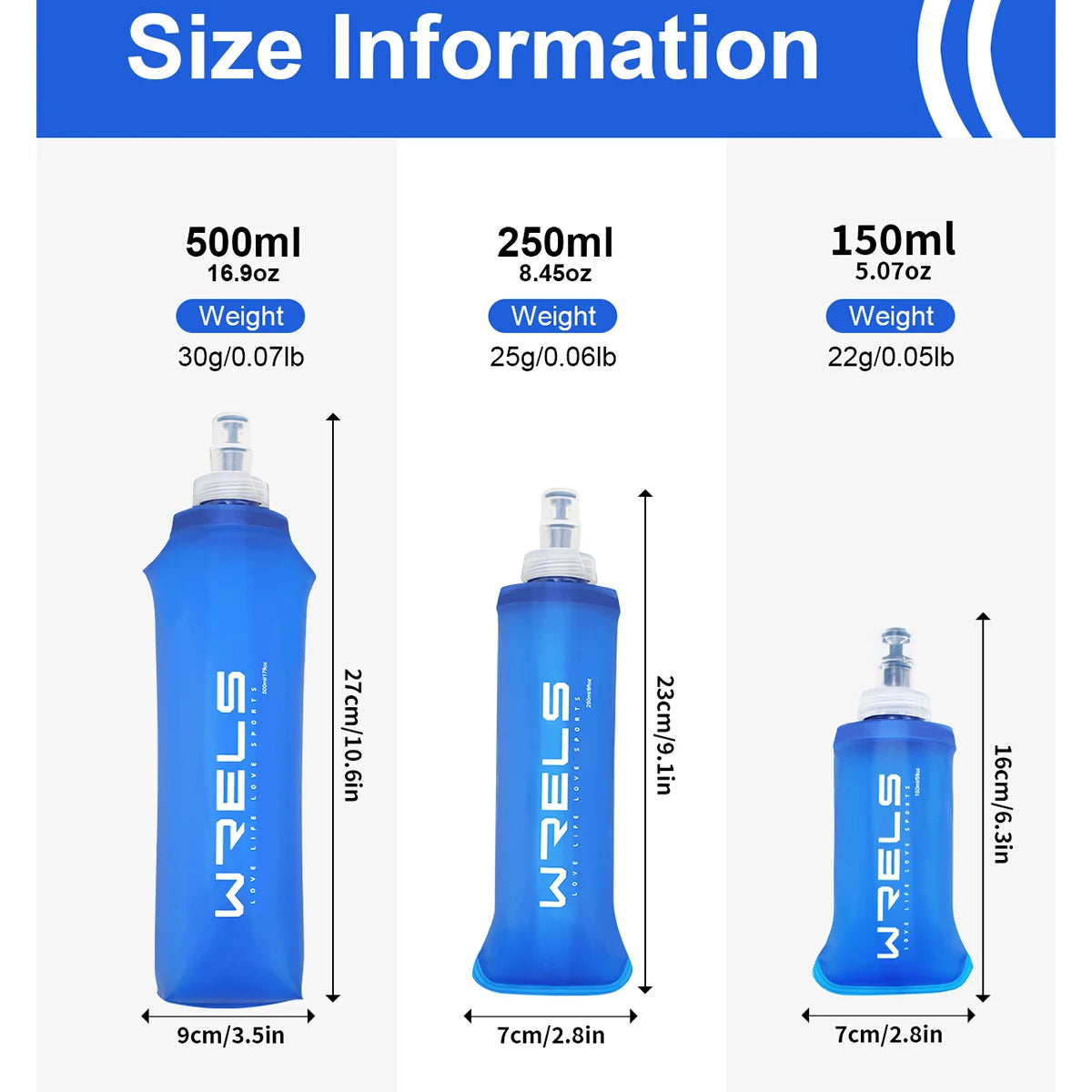 Travel Sports Bottle – Flexible & Reusable