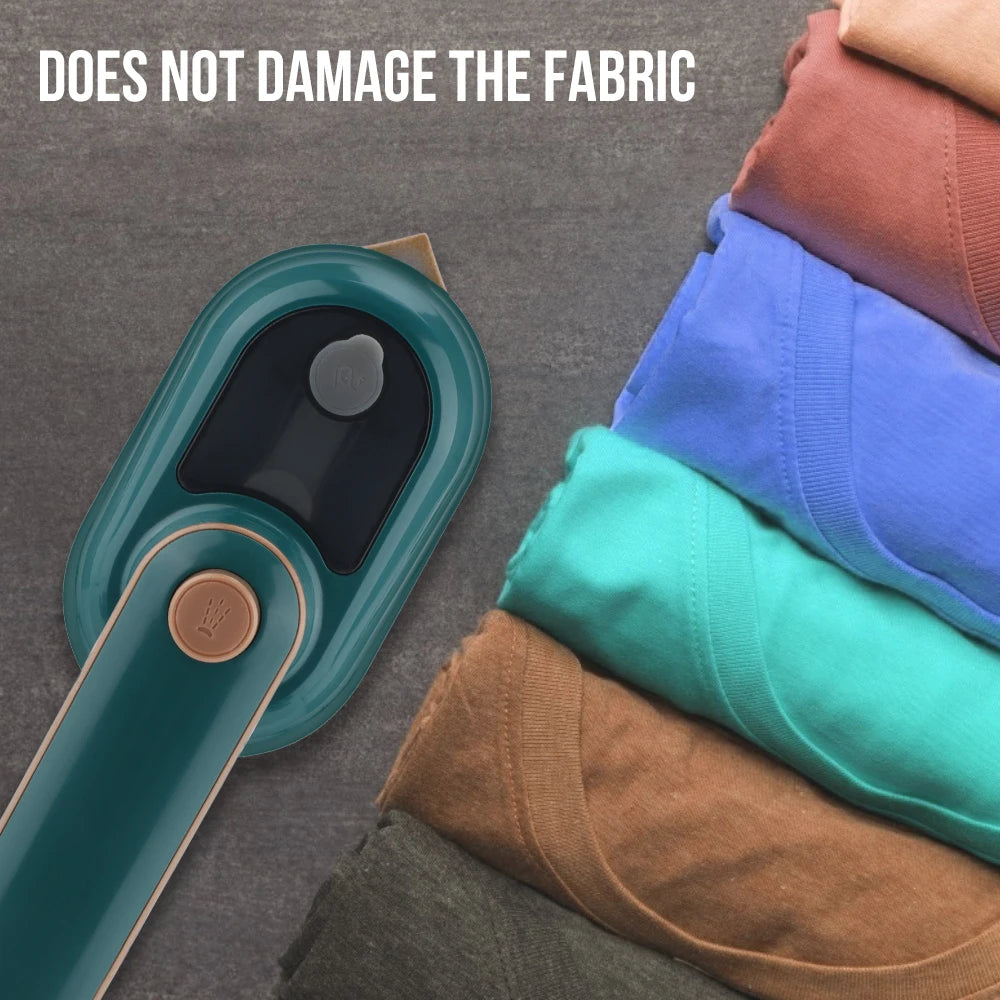 Mini Travel Steamer Iron – Portable Wrinkle Remover for Clothes