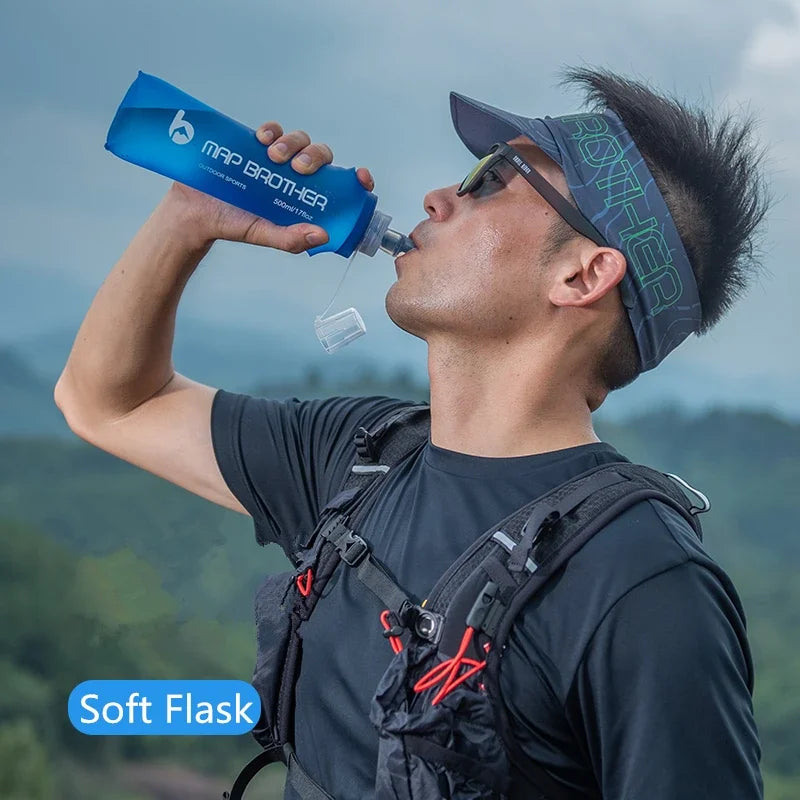 Silicone Collapsible Water Bottle – Leak-Proof & BPA-Free