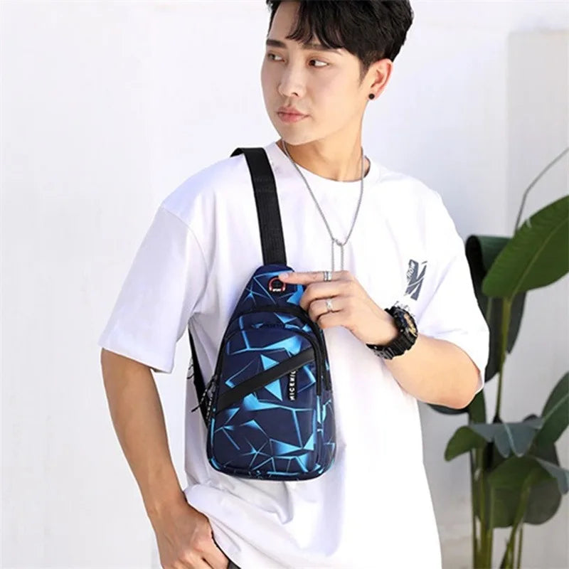 Tactical Crossbody Bag with Anti-Theft Features
