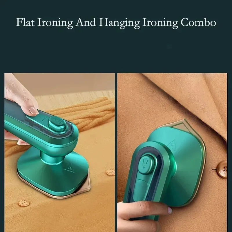 Mini Portable Garment Steamer – Travel-Size Iron for On-the-Go Styling