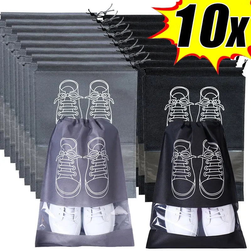 Drawstring Travel Shoe Bag – Simple & Functional
