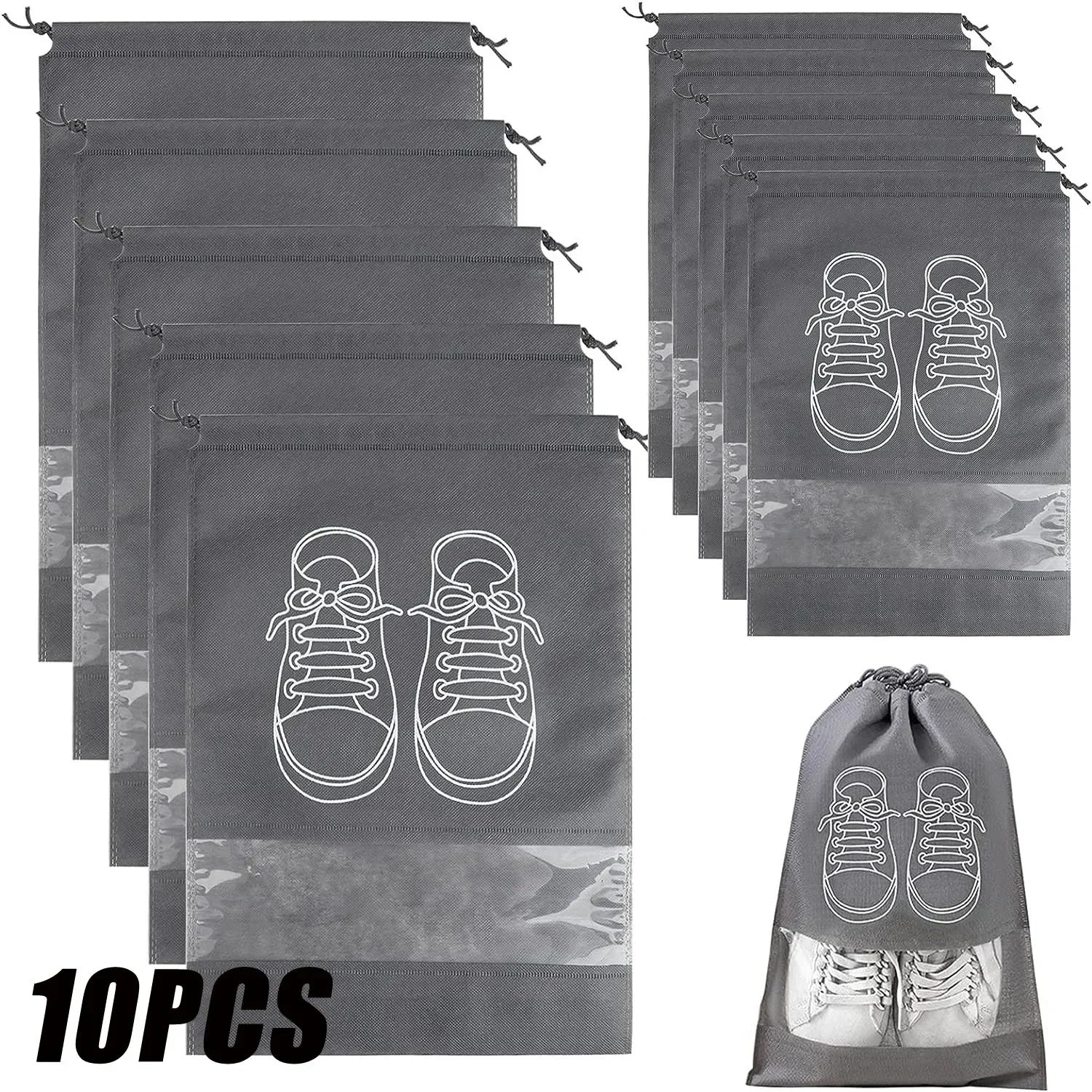 Double Shoe Travel Organizer – Space-Saving Design