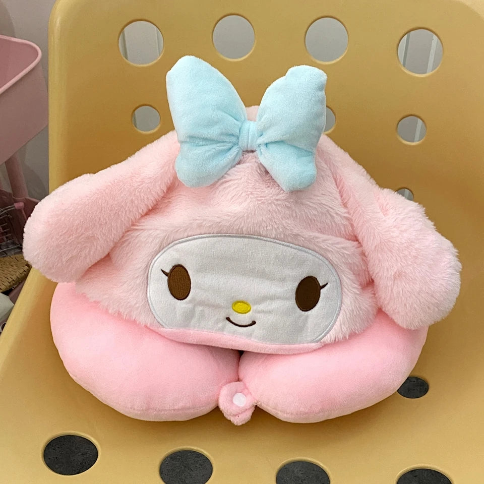 Neck Pillow with Hoodie – Cozy Travel Essential