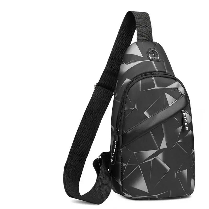Tactical Crossbody Bag with Anti-Theft Features