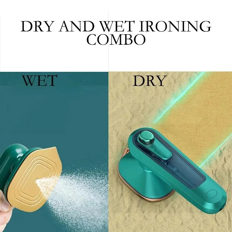 Mini Portable Garment Steamer – Travel-Size Iron for On-the-Go Styling