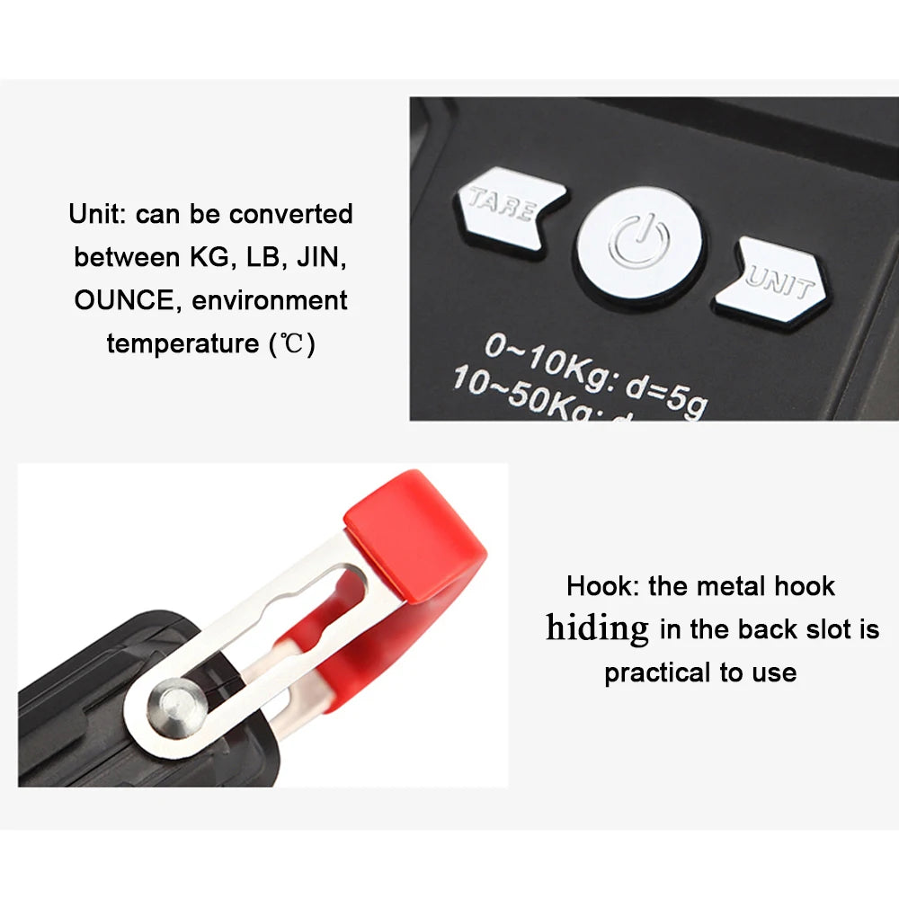 Handheld Luggage Scale with LCD Screen