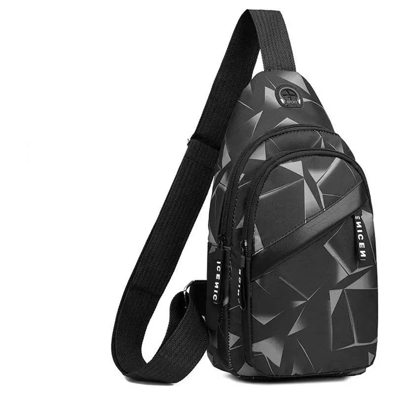 Tactical Crossbody Bag with Anti-Theft Features