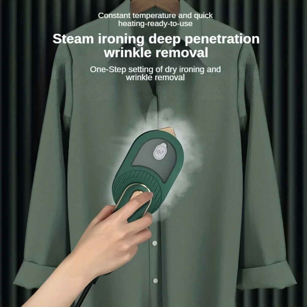 Compact Handheld Travel Steamer for Clothes – Wrinkle-Free Anywhere