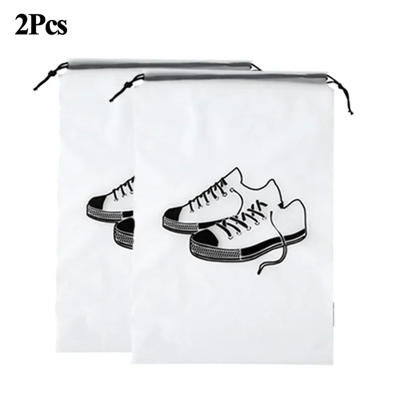 Transparent Shoe Pouch for Easy Identification