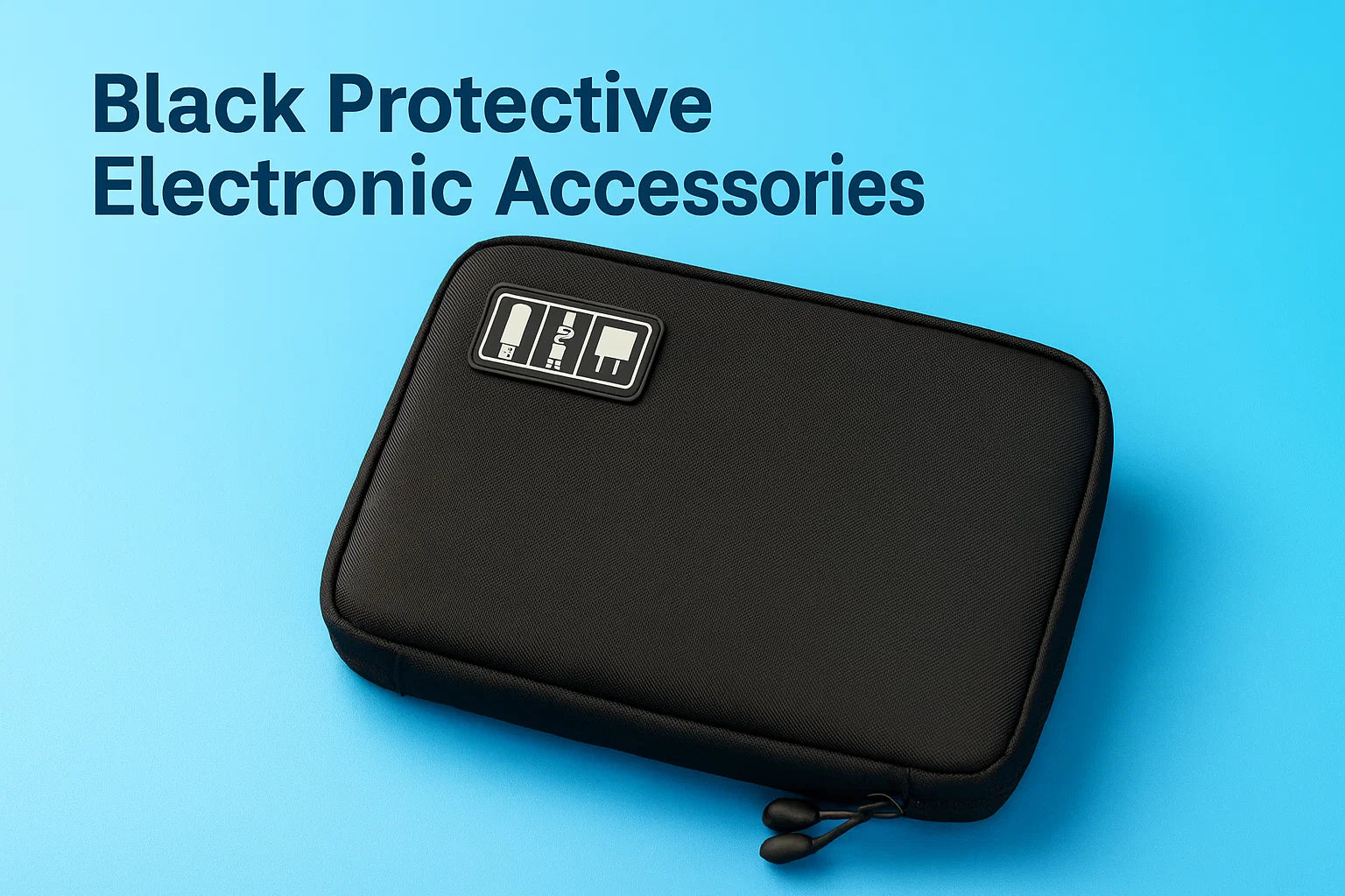 Double-Layer Travel Cable Organizer Bag